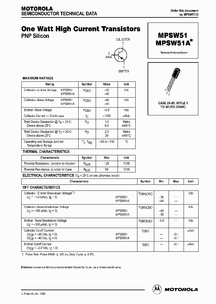 MPSW51D_241344.PDF Datasheet
