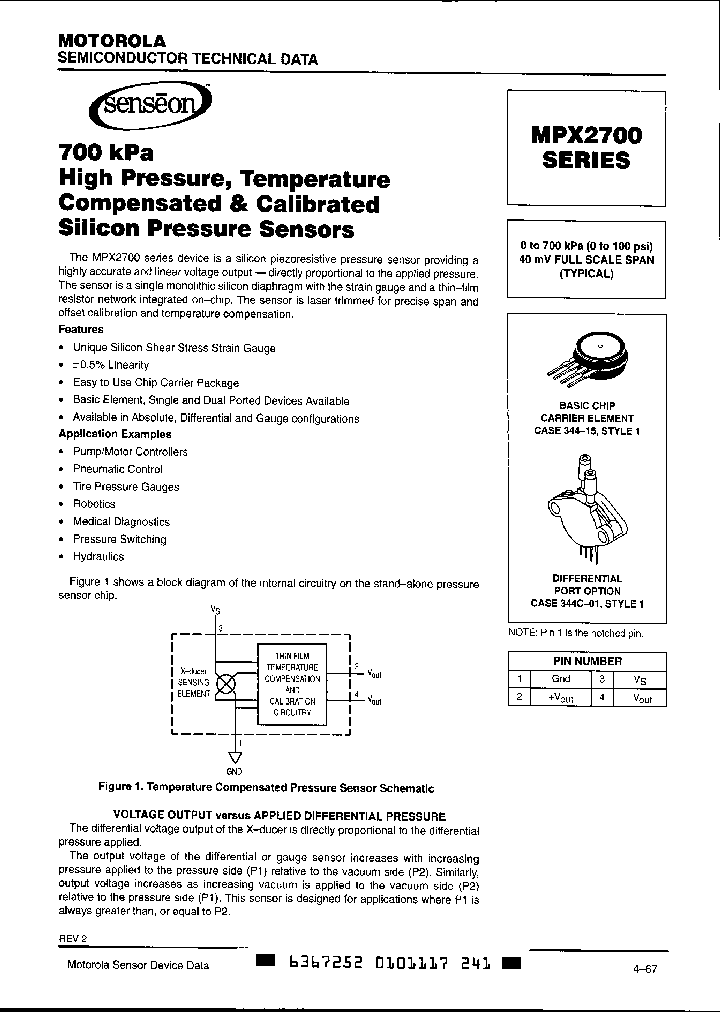 MPX2700D_279707.PDF Datasheet