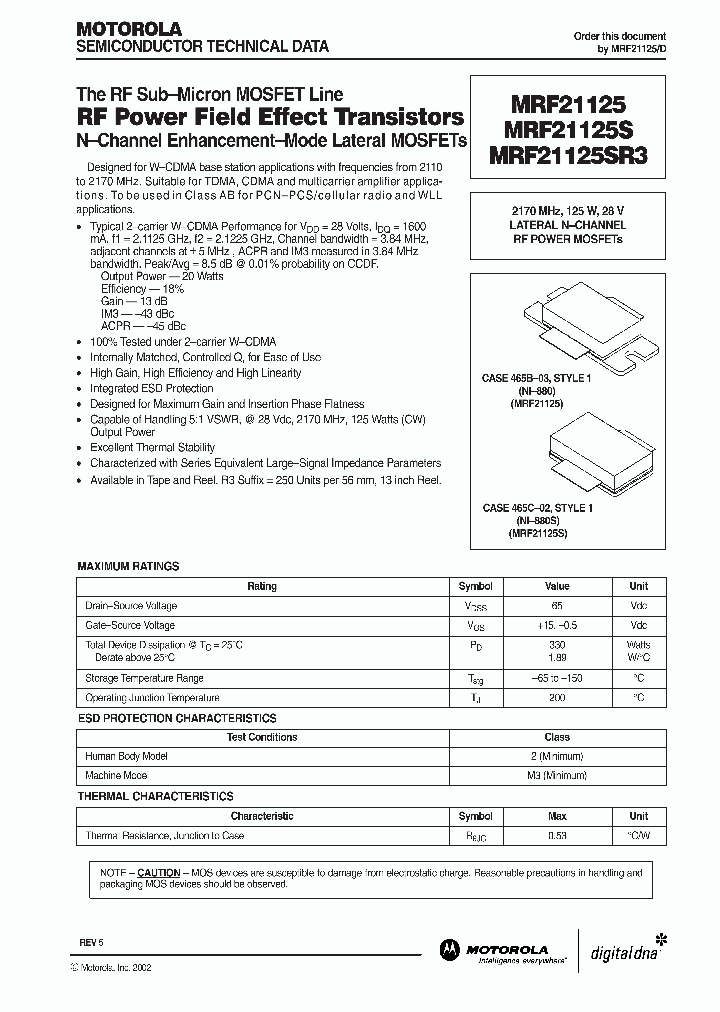 MRF21125S_283574.PDF Datasheet
