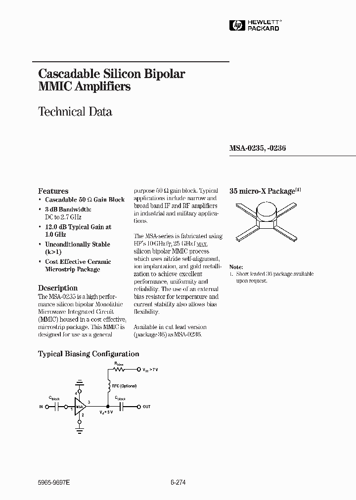MSA-0235_244450.PDF Datasheet