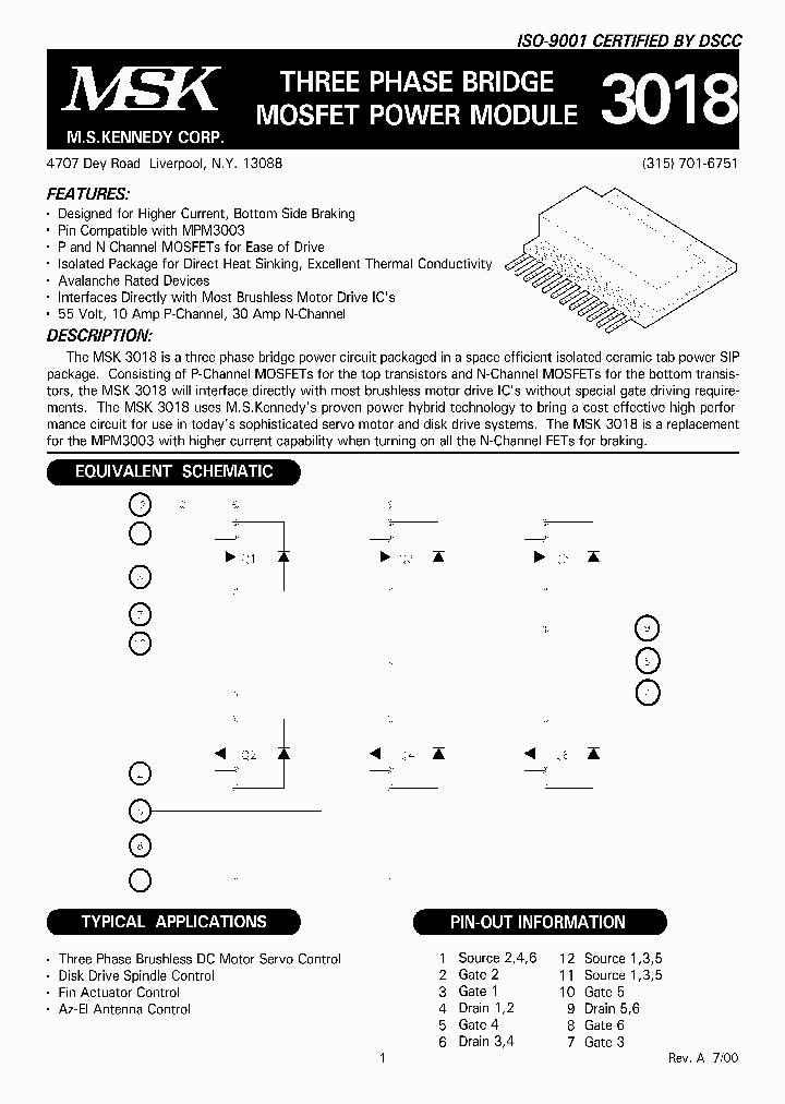MSK3018_278922.PDF Datasheet