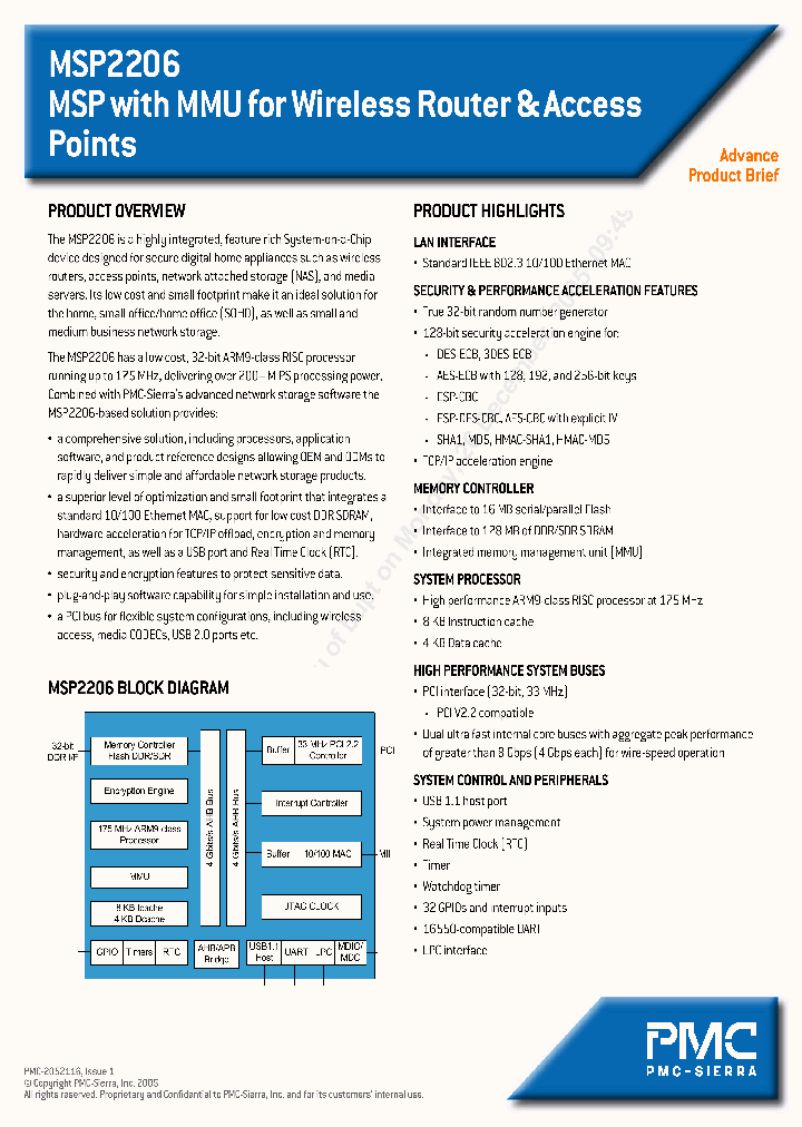 MSP2206_296770.PDF Datasheet