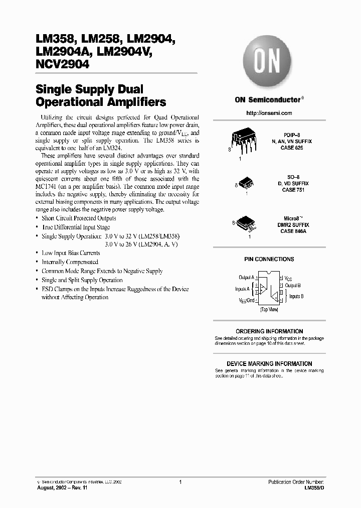 NCV2904DR2_281467.PDF Datasheet