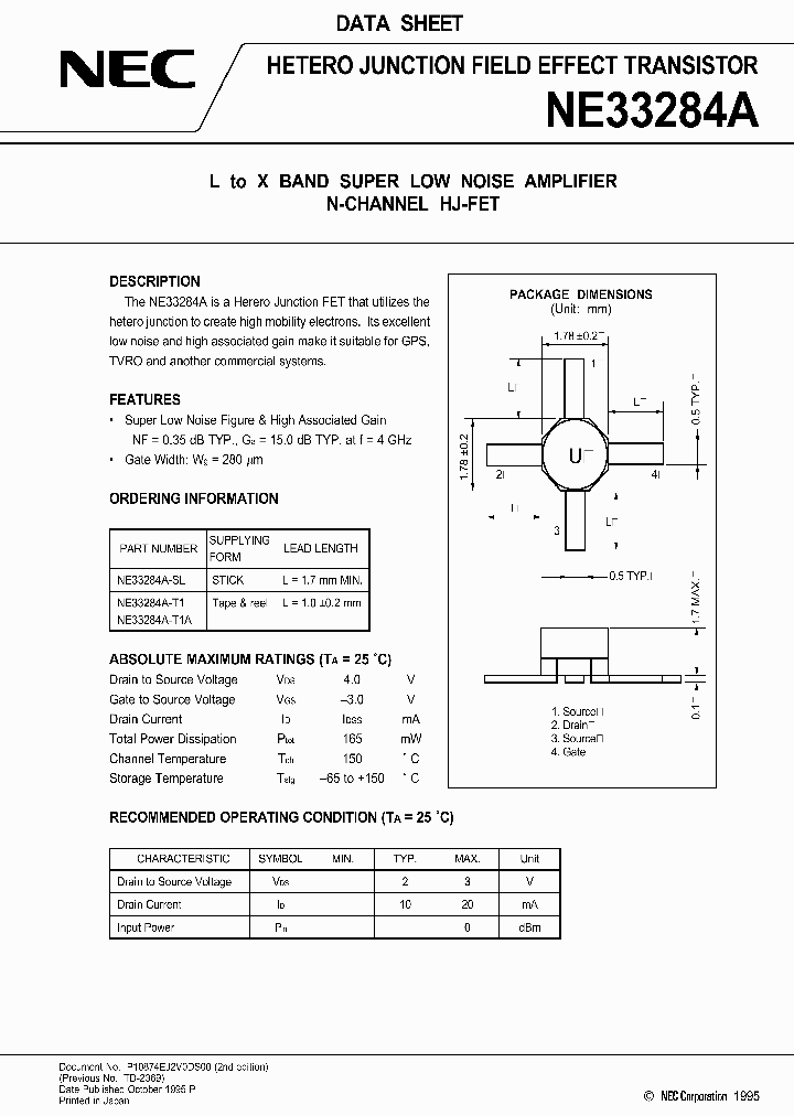 NE33284A_270345.PDF Datasheet
