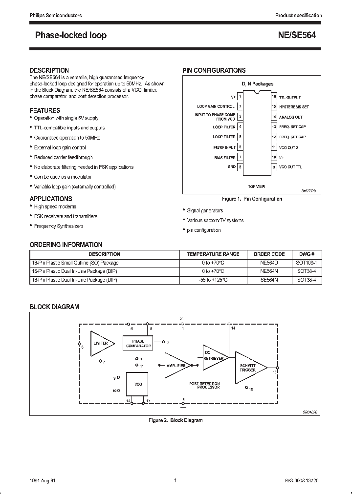 NE564_274535.PDF Datasheet
