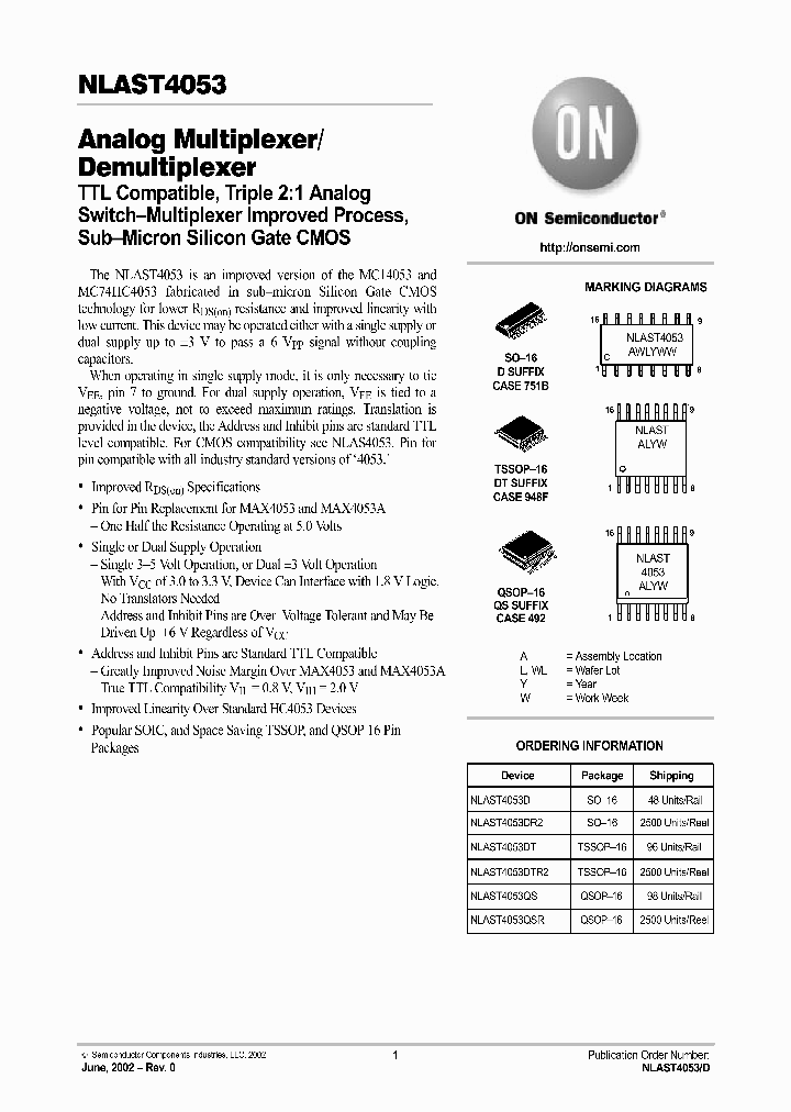 NLAST4053_278880.PDF Datasheet