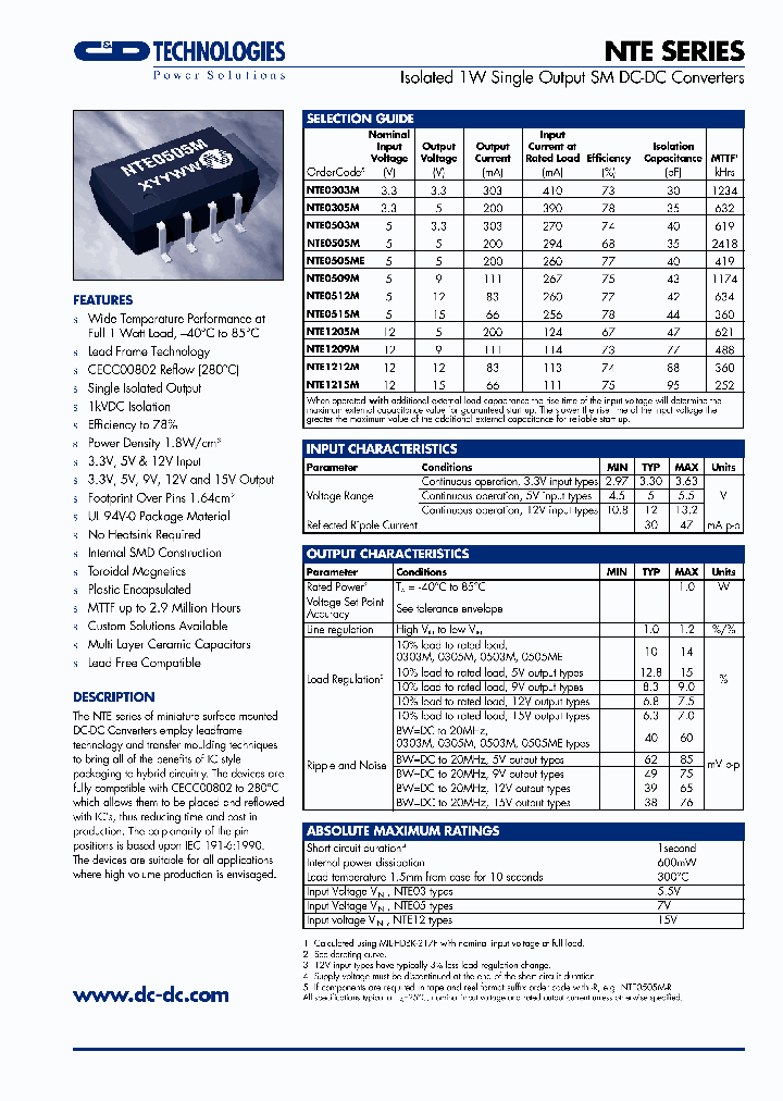 NTE0303M_172573.PDF Datasheet