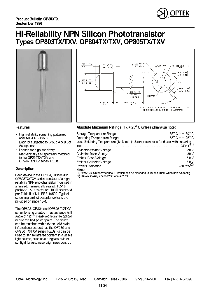 OP803_285075.PDF Datasheet