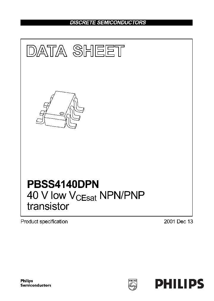 PBSS4140DPN_283377.PDF Datasheet