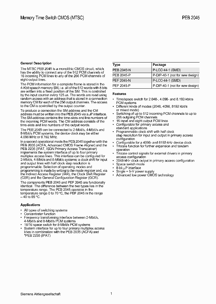 PEB2045_279587.PDF Datasheet