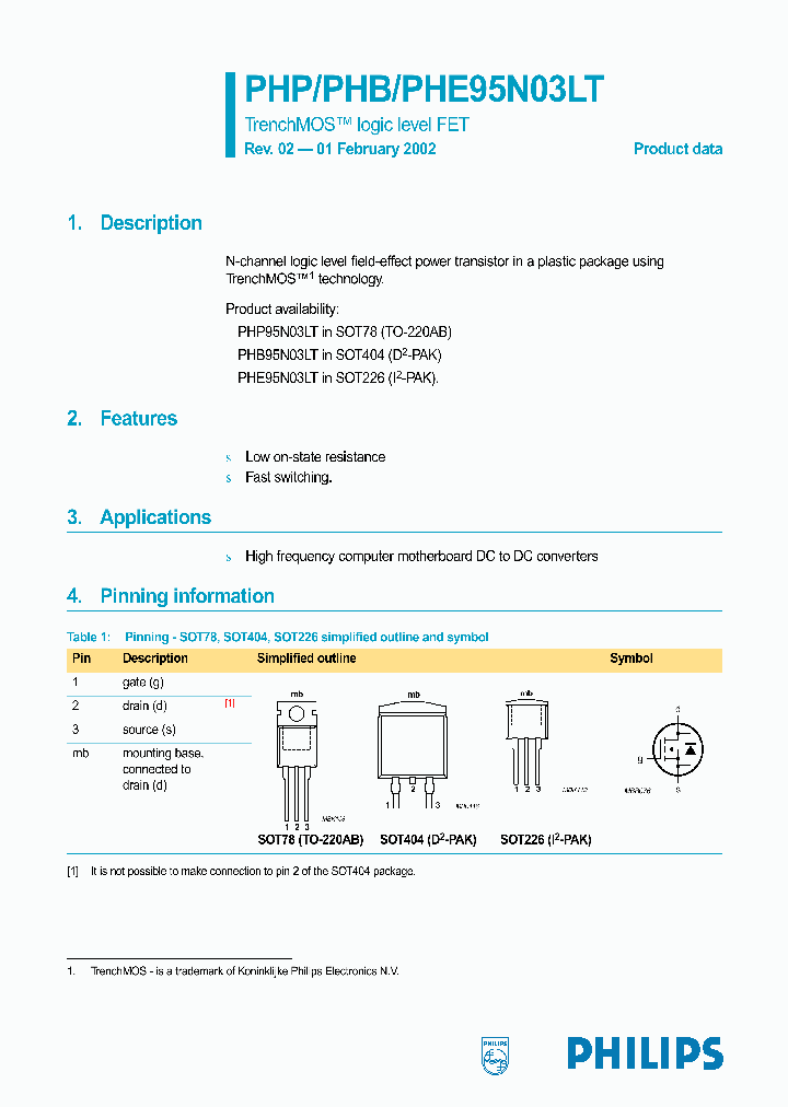 PHP95N03LT_242338.PDF Datasheet