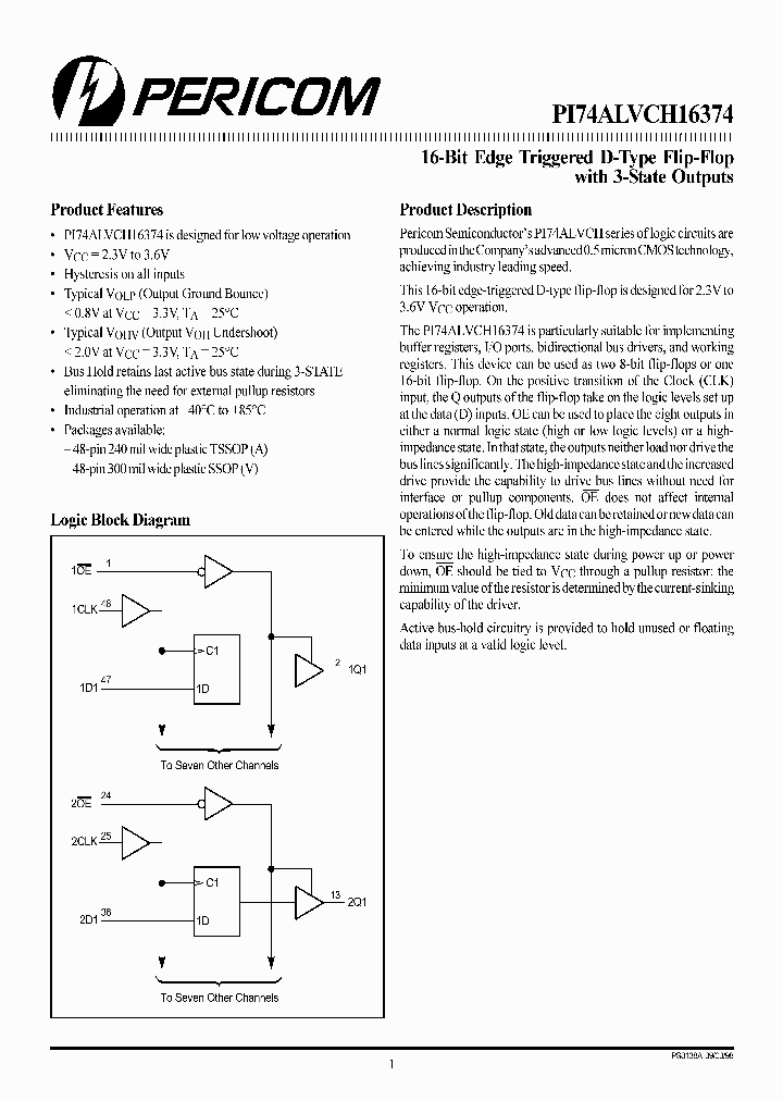 PI74ALVCH1_287608.PDF Datasheet