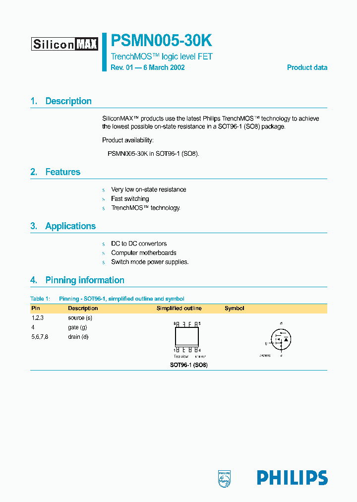PSMN005-30K_269492.PDF Datasheet