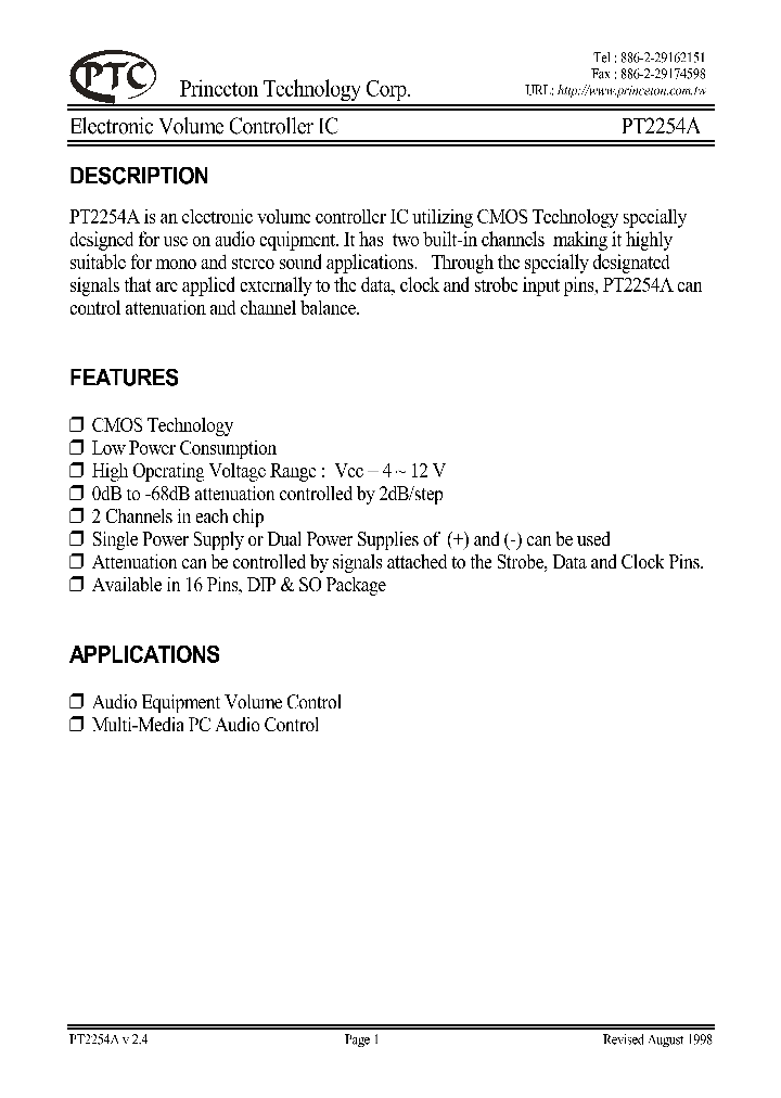 PT2254_286259.PDF Datasheet
