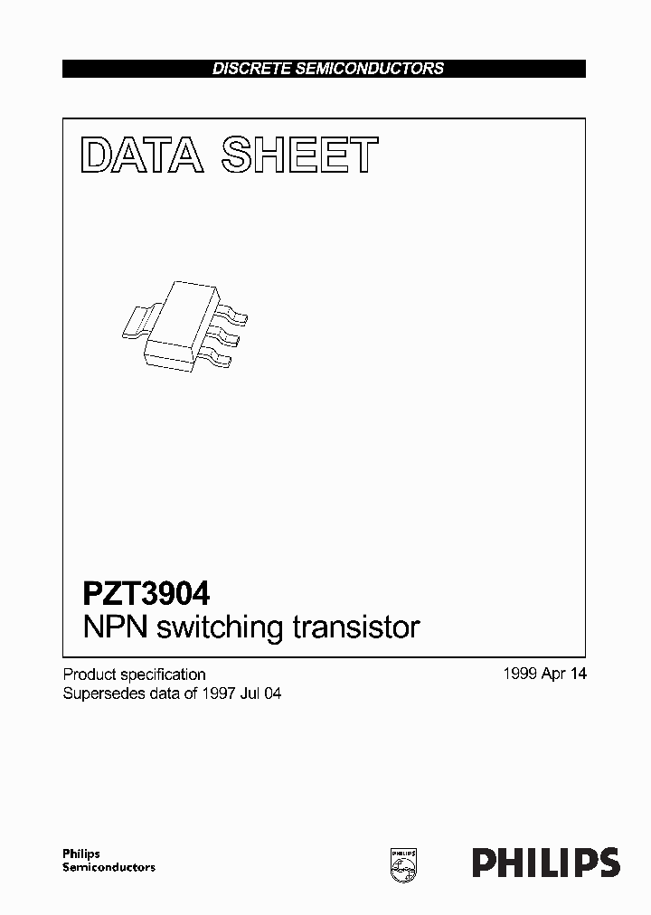 PZT3904_215105.PDF Datasheet
