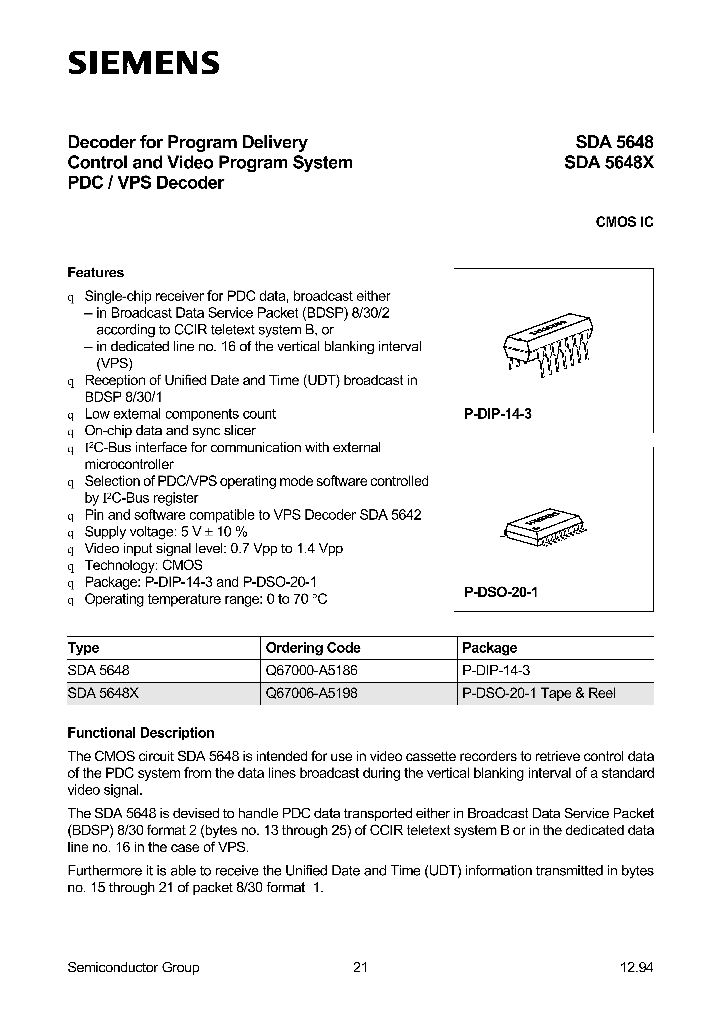 SDA5648_126157.PDF Datasheet