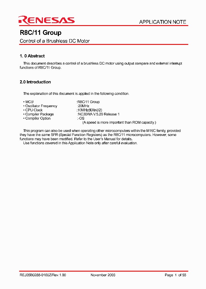 R8C11_201887.PDF Datasheet