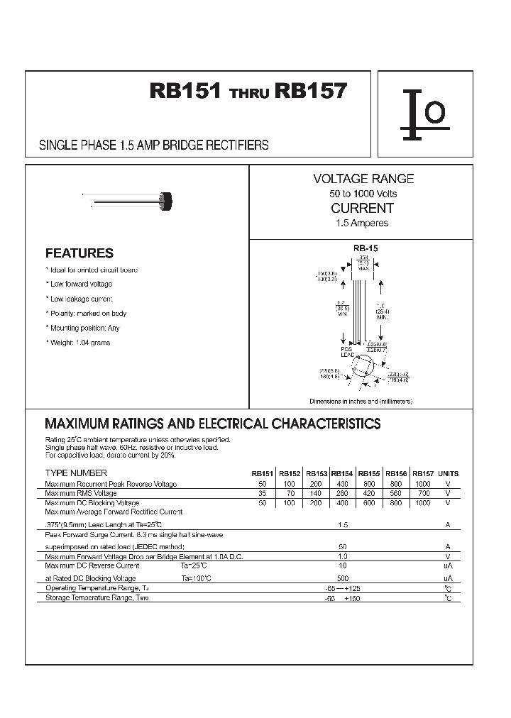 RB151_283767.PDF Datasheet