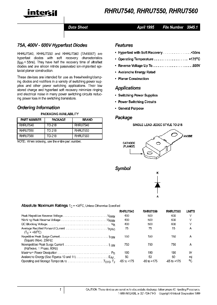 RHRU7550_201457.PDF Datasheet
