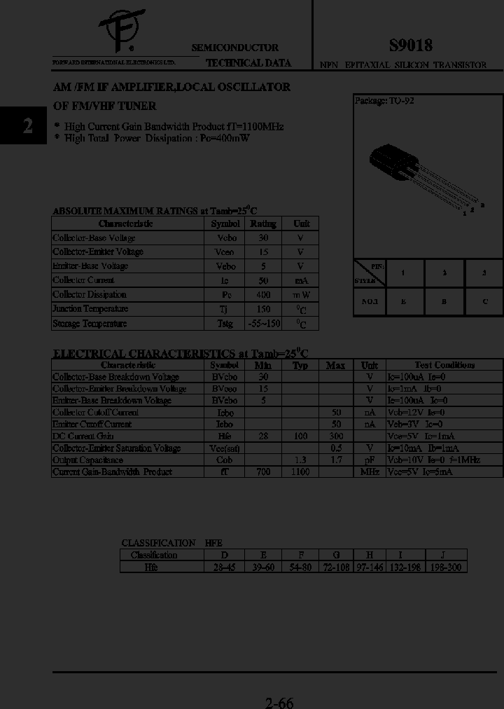 S9018_304667.PDF Datasheet