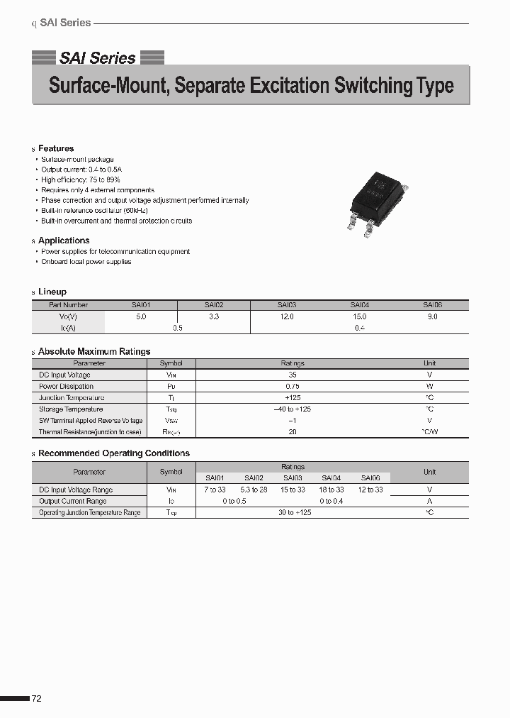 SAI01_294980.PDF Datasheet