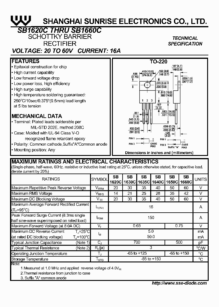 SB1660C_159905.PDF Datasheet
