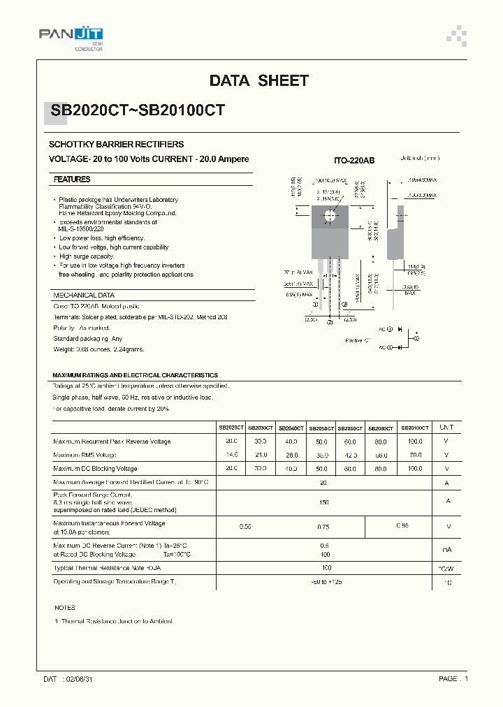SB2030CT_255418.PDF Datasheet
