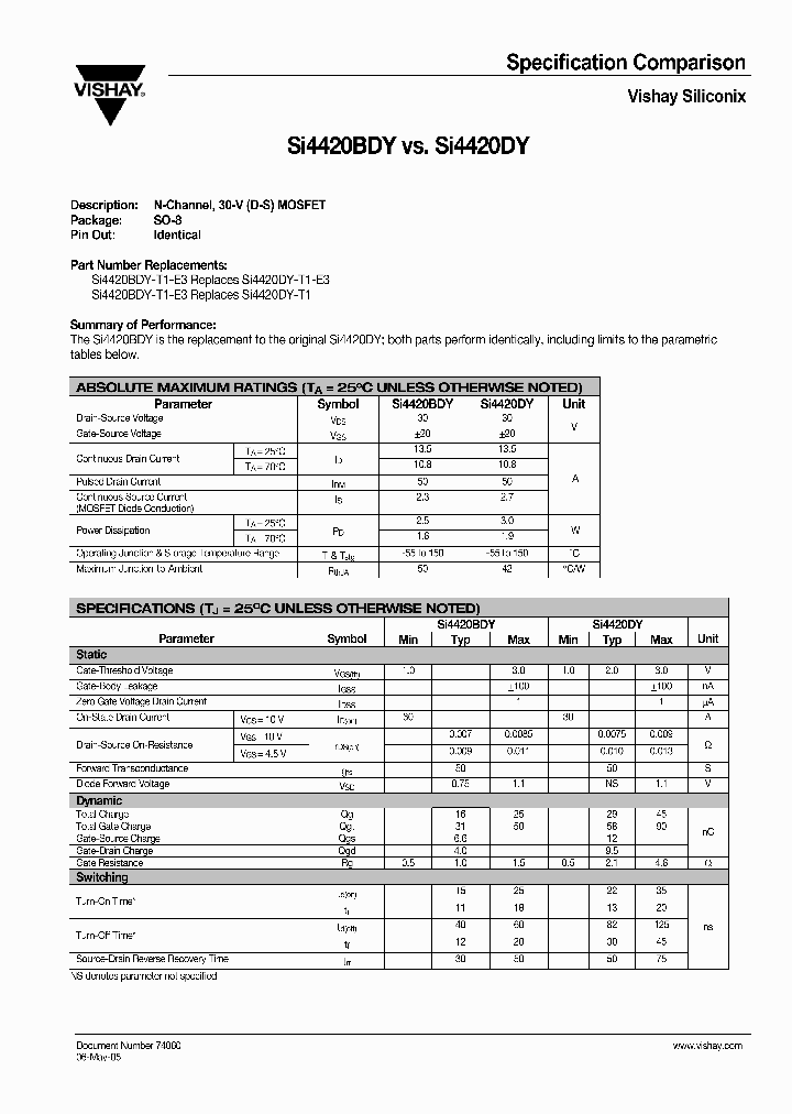 SI4420BDY_277694.PDF Datasheet