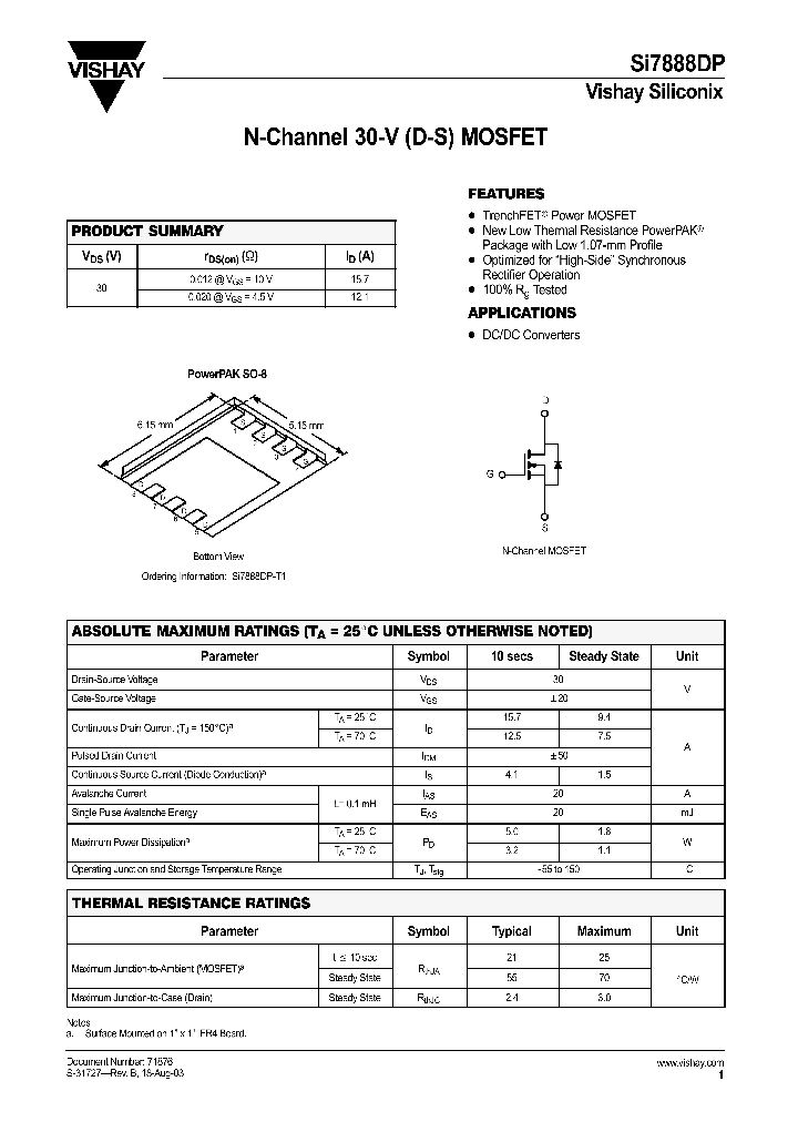 SI7888DP_232046.PDF Datasheet