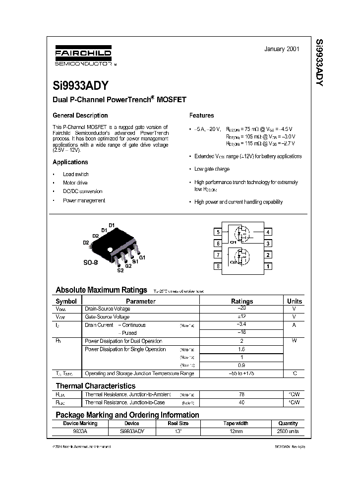 SI9933ADY_281960.PDF Datasheet
