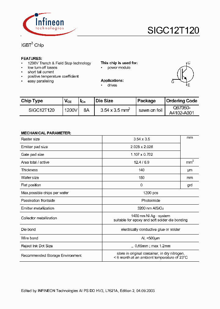 SIGC12T120_293169.PDF Datasheet