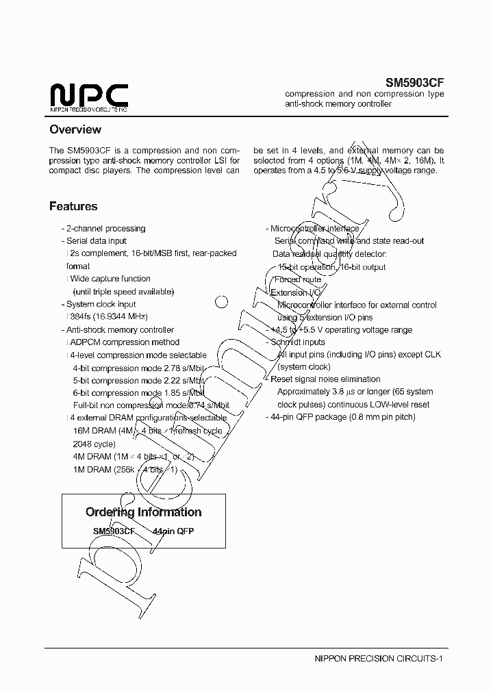 SM5903CF_264446.PDF Datasheet