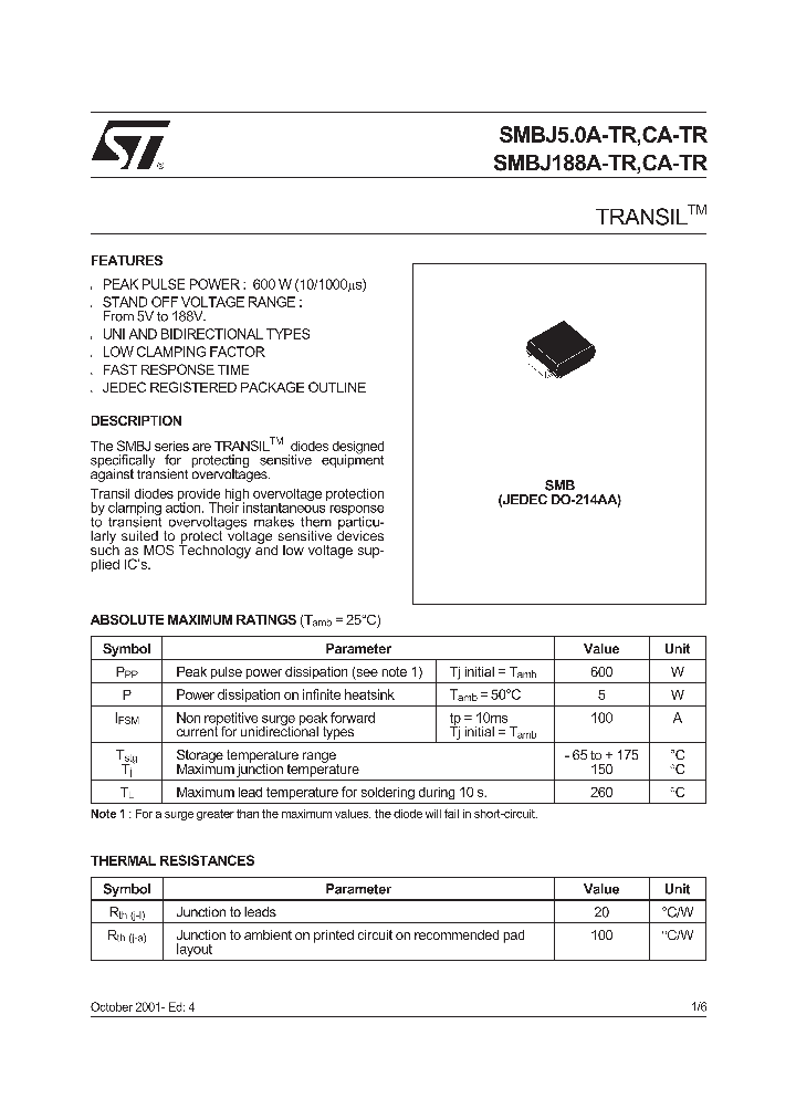 SMBJ33A-TR_196859.PDF Datasheet