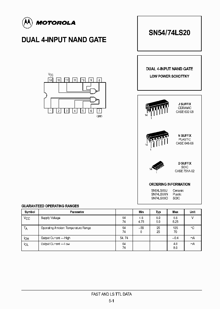 SN5474LS20_288405.PDF Datasheet