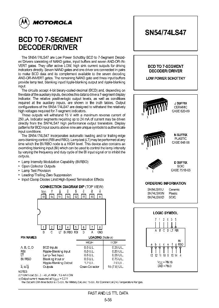 SN54LS47_192570.PDF Datasheet