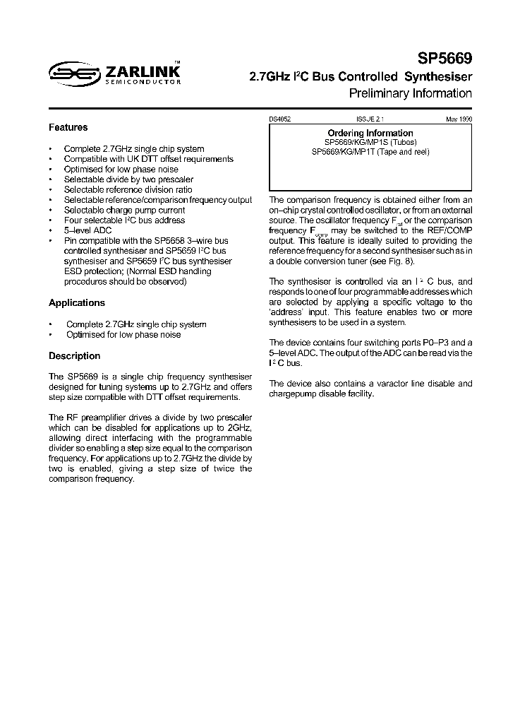 SP5669_269166.PDF Datasheet
