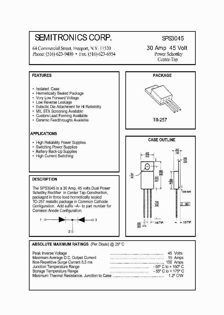 SPS3045_276854.PDF Datasheet