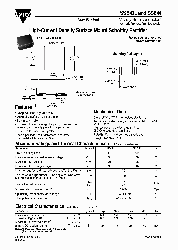 SSB43L_259609.PDF Datasheet