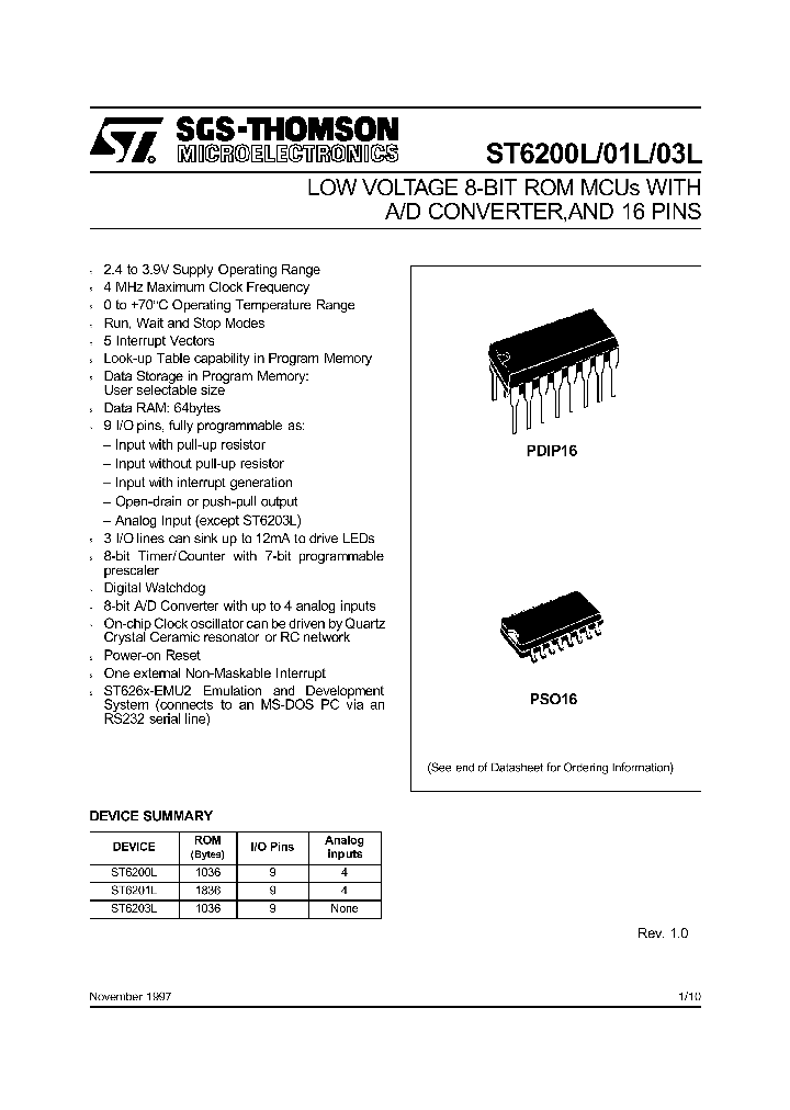 ST6201L_290703.PDF Datasheet