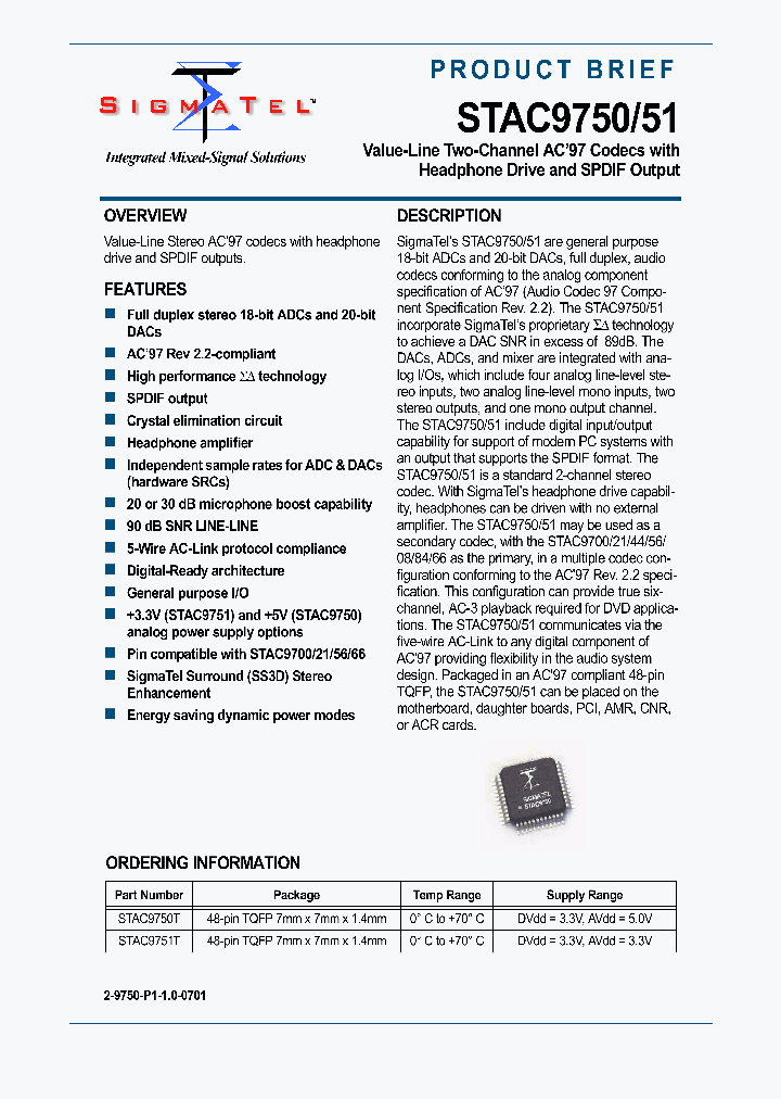 STAC9750_202979.PDF Datasheet