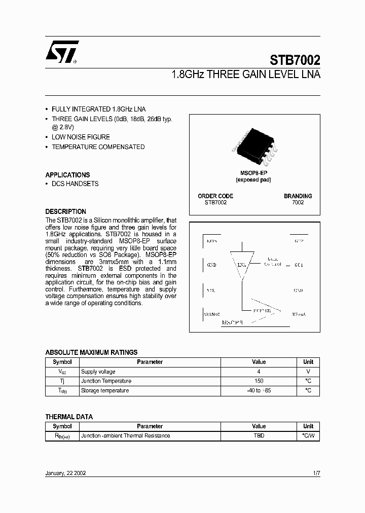 STB7002TR_289292.PDF Datasheet