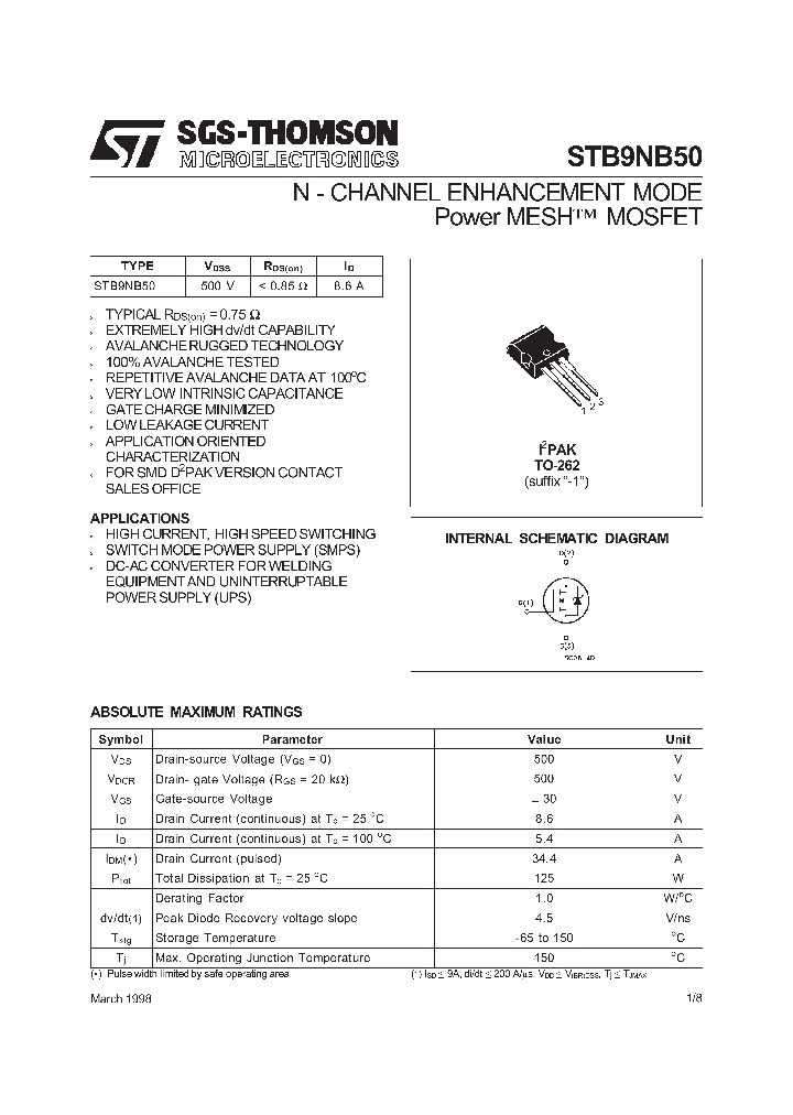 STB9NB50_163734.PDF Datasheet