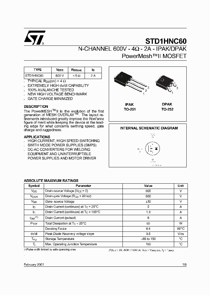STD1HNC60-1_287041.PDF Datasheet