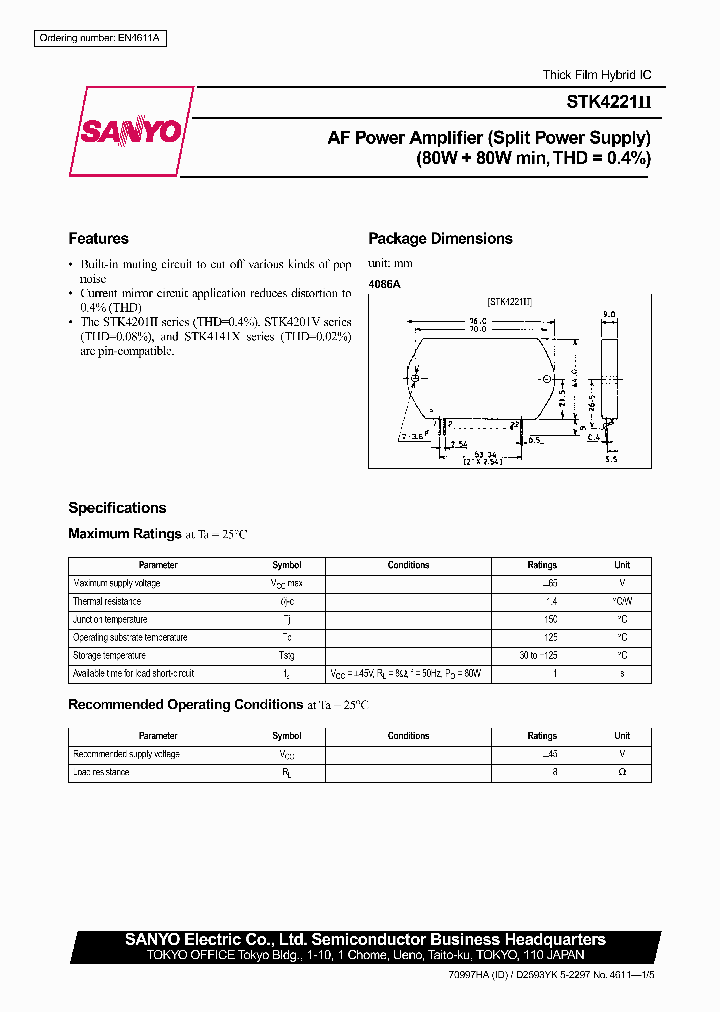 STK4221II_271292.PDF Datasheet