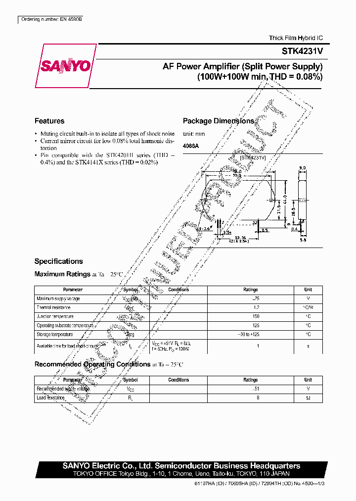 STK4231V_200663.PDF Datasheet