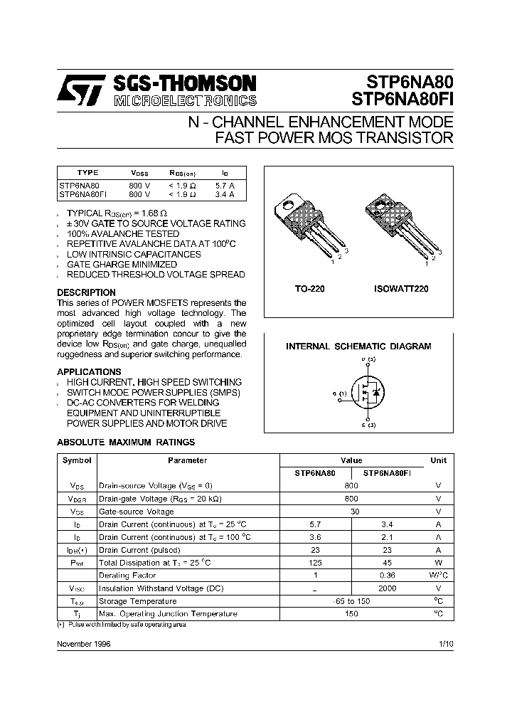 STP6NA80FI_215053.PDF Datasheet
