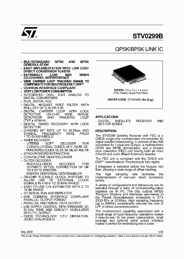 STV0299B_266463.PDF Datasheet
