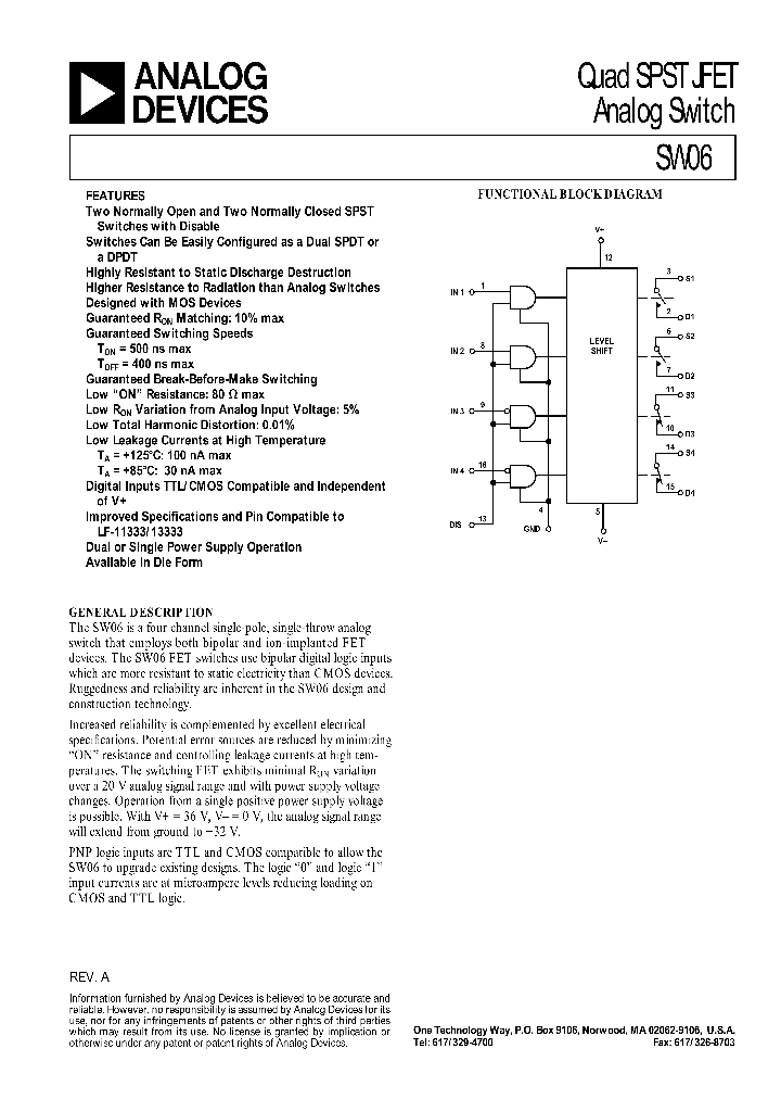 SW06BQ_257340.PDF Datasheet