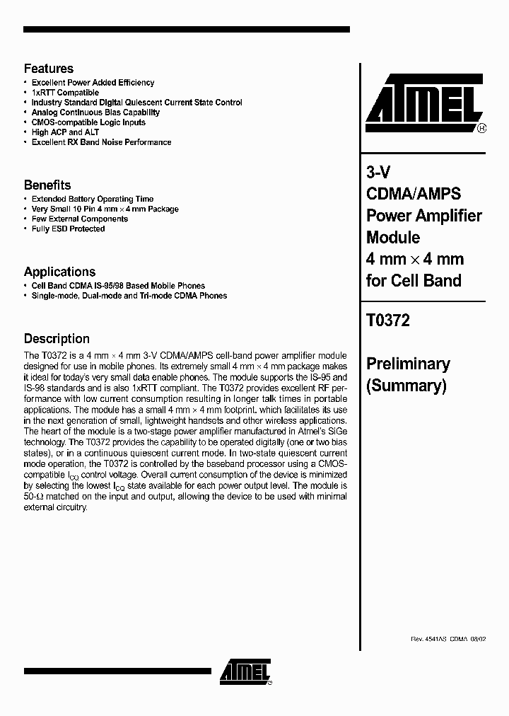T0372NBSP_298515.PDF Datasheet