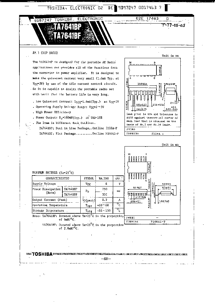 TA7641BF_212301.PDF Datasheet